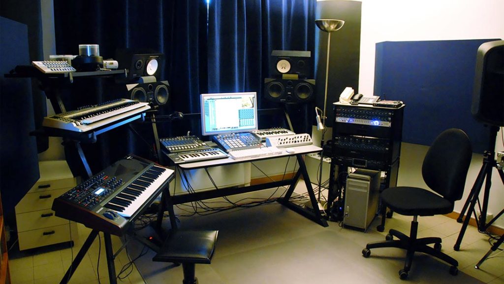 sala software di produzione musica e arrangiamenti