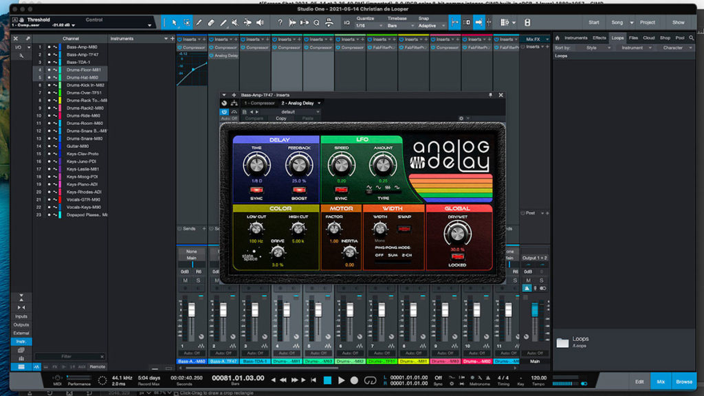 presonus studio one programma daw per la produzione di musica elettronica